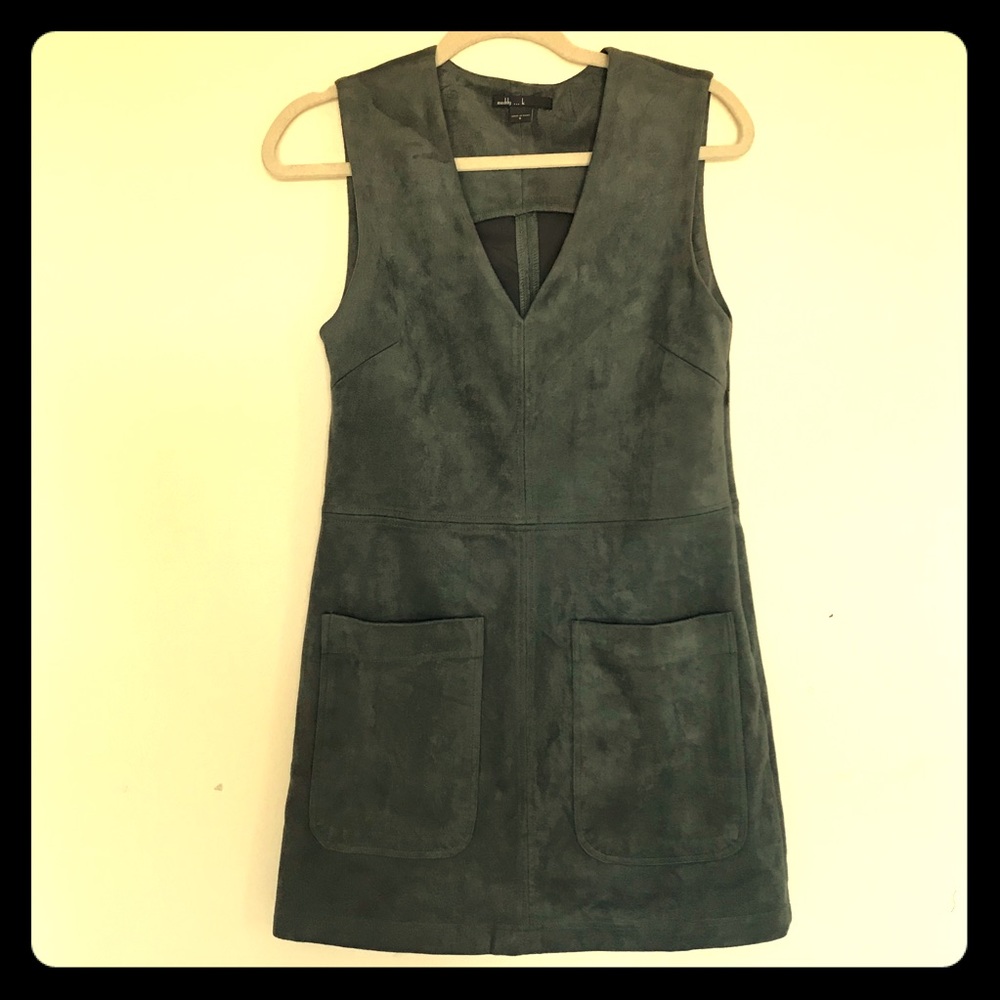 Maddy K Suede Dress